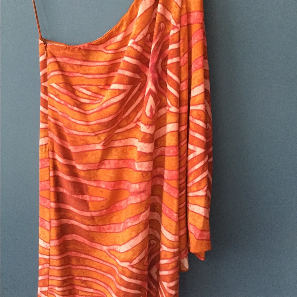 Nicole Miller one shoulder dress